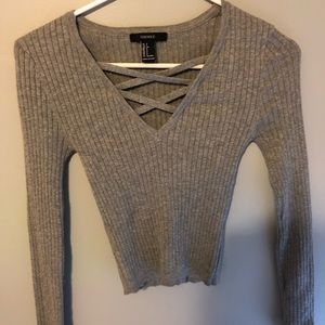 Long sleeve forever 21 top